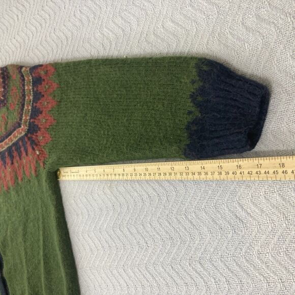 Aplaca Connection Hand Knit Wool Sweater Women’s One Size Cardigan Pattern - Picture 8 of 10